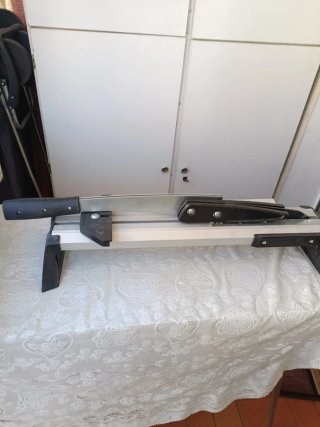 Guillotina Wolfcraft VLC 800 Vinilo/Laminado