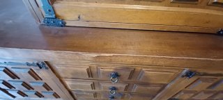 Conjunto Mueble Salón: Aparador y Vitrina