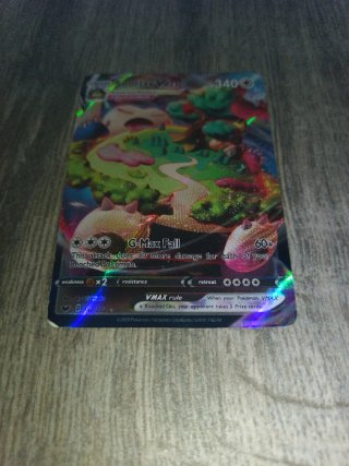 Snorlax VMAX 142/202 Carta Pokémon