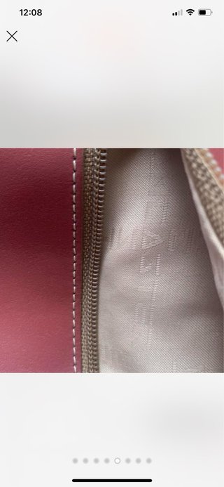 Bolsa tiracolo Lancaster rosa e bege