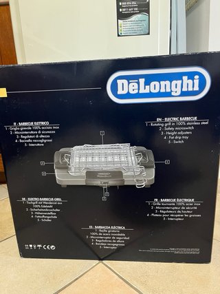 DeLonghi GrigliaTutto Inox Grill