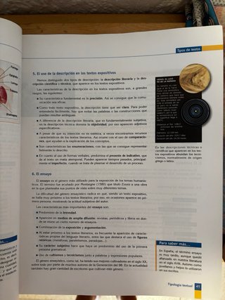 Libro lengua castellana, prueba de acceso