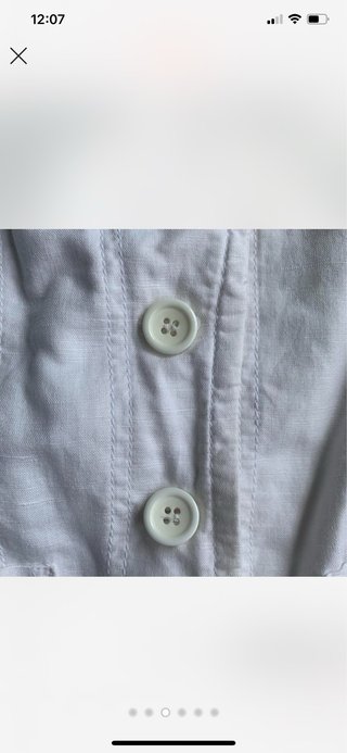 Blazer Linho Biaggini Italy Branco