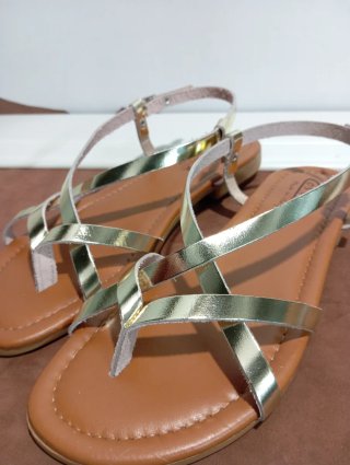 Sandali donna in vera pelle