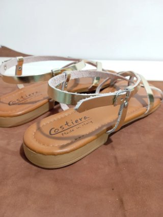 Sandali donna in vera pelle