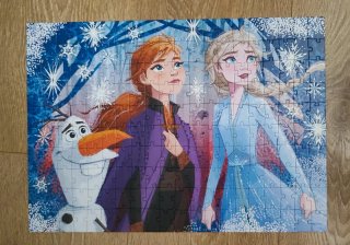 Lote 2 Puzzles Frozen Trefl