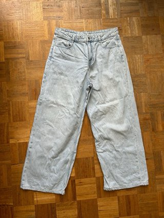 Pantalón baggy vaquero mujer