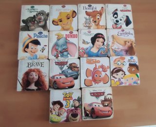 Colección de Mini Libros Disney Ilustrados