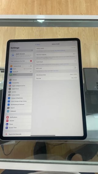 iPad Air 13 M2 Gris 128GB Batería 96%