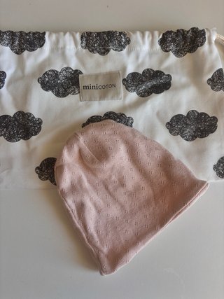 Minicoton. Conjunto bebé 0-3 meses rosa