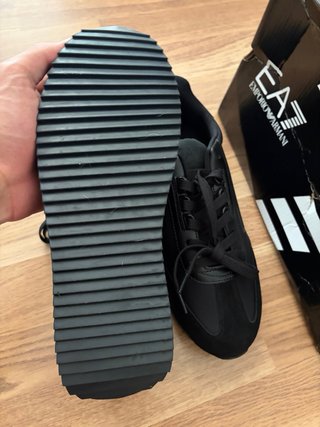 Zapatillas Emporio Armani Negras Talla 43 Nuevas