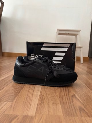 Zapatillas Emporio Armani Negras Talla 43 Nuevas
