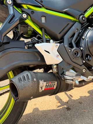 Kawasaki Z650 ABS 2021 Negra y Verde