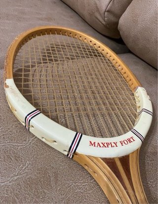 Raqueta tenis Dunlop Maxply Fort años 60