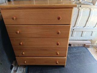 Cajonera de madera