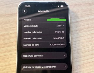 iPhone 13 blanco reacondicionado