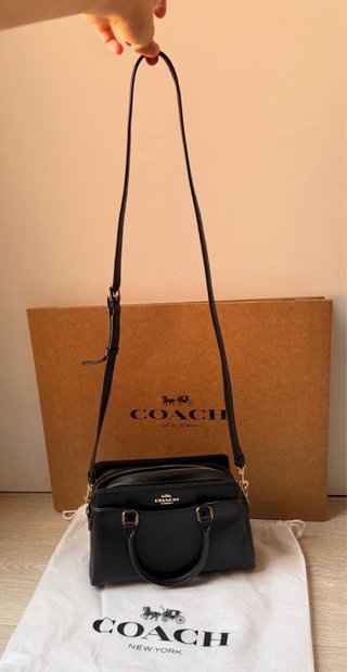 Bolso Tote Darcie Negro Coach