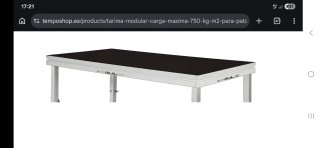 Tarima Guil 2x1 TM300 con 4 patas