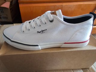 Zapatillas Pepe Jeans Azul y Blanco