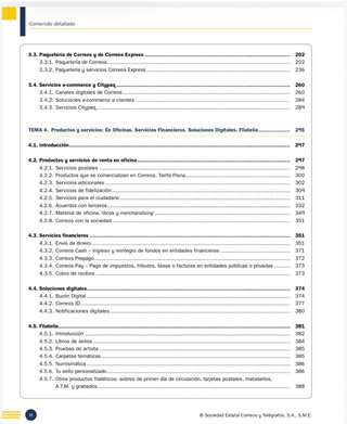 Temario oposiciones correos Interesados habladme