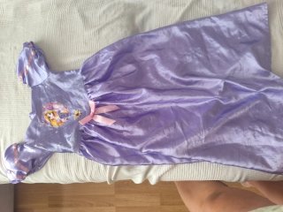 Disfraz Rapunzel Morado, talla 6