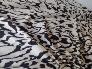 Vestido elástico estampado