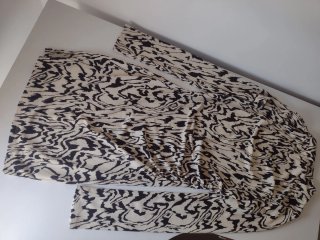 Vestido elástico estampado