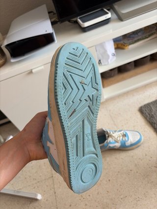 Zapatillas Bape Azul y Blanco