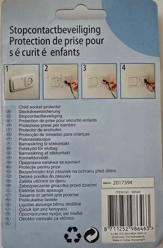 Pack 6 Protectores Enchufes Seguridad Niños
