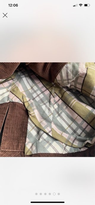 Blazer Bershka castanho curto cintado