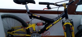 Bicicleta Montaña Iron Track Doble Suspensión
