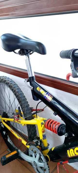 Bicicleta Montaña Iron Track Doble Suspensión