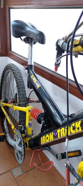Bicicleta Montaña Iron Track Doble Suspensión