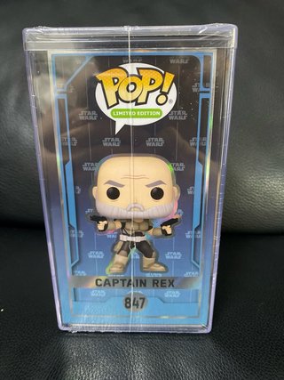 Funko Pop Capitán Rex #847 Star Wars