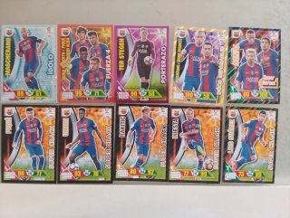Cromos de fútbol FC Barcelona 2016-17 Adrenalyn XL