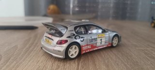 Scalextric Peugeot 206 WRC Total