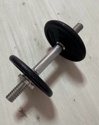 Mancuerna 2kg (4.4 lbs) x2 + Barra