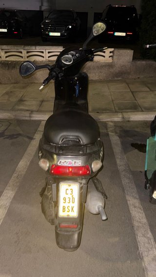 Piaggio Typhoon 49cc gris 2006 ITV 2028