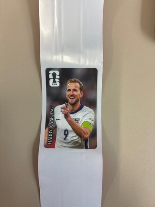 Cromo Coca Cola Harry Kane Inglaterra