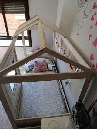 OFERTA! Cama Cabaña Infantil madera+cajonera+colch