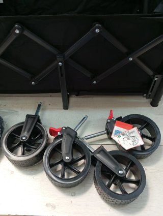 Carrito Plegable Carga para playa 100kg