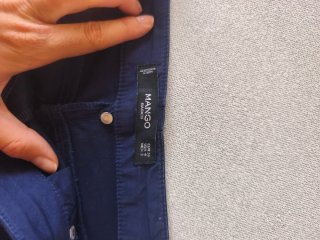 Shorts azul marino Mango Basics