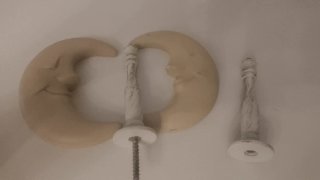 Regalo Recoge cortinas lunas con soportes