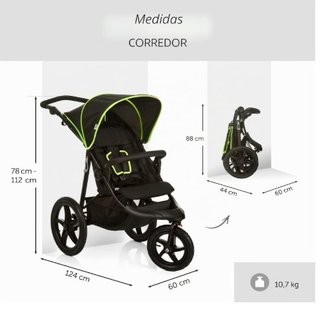 Carrito Hauck Runner Bebé desde Nacimiento