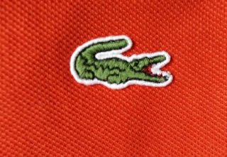 Polo Lacoste Naranja Talla 7 Original Francés