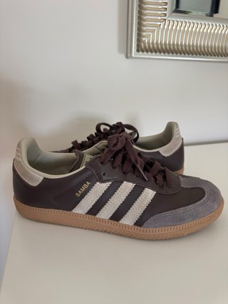 Adidas Samba OG Mujer Talla 38 Marrón