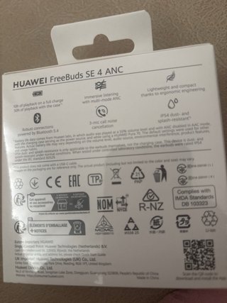 Huawei FreeBuds SE 4 ANC Auriculares Blancos