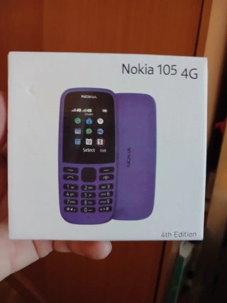 Nokia 105 4G Morado - 4ª Edición