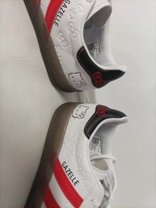 Hello Kitty Zapatillas Blancas Rojas