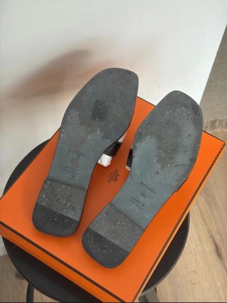 Sandalias Hermès Negras